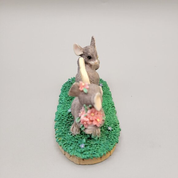 Charming Tails Love Mice Figurine Early Issue Retired 89/314 HTF RARE - Picture 5 of 6